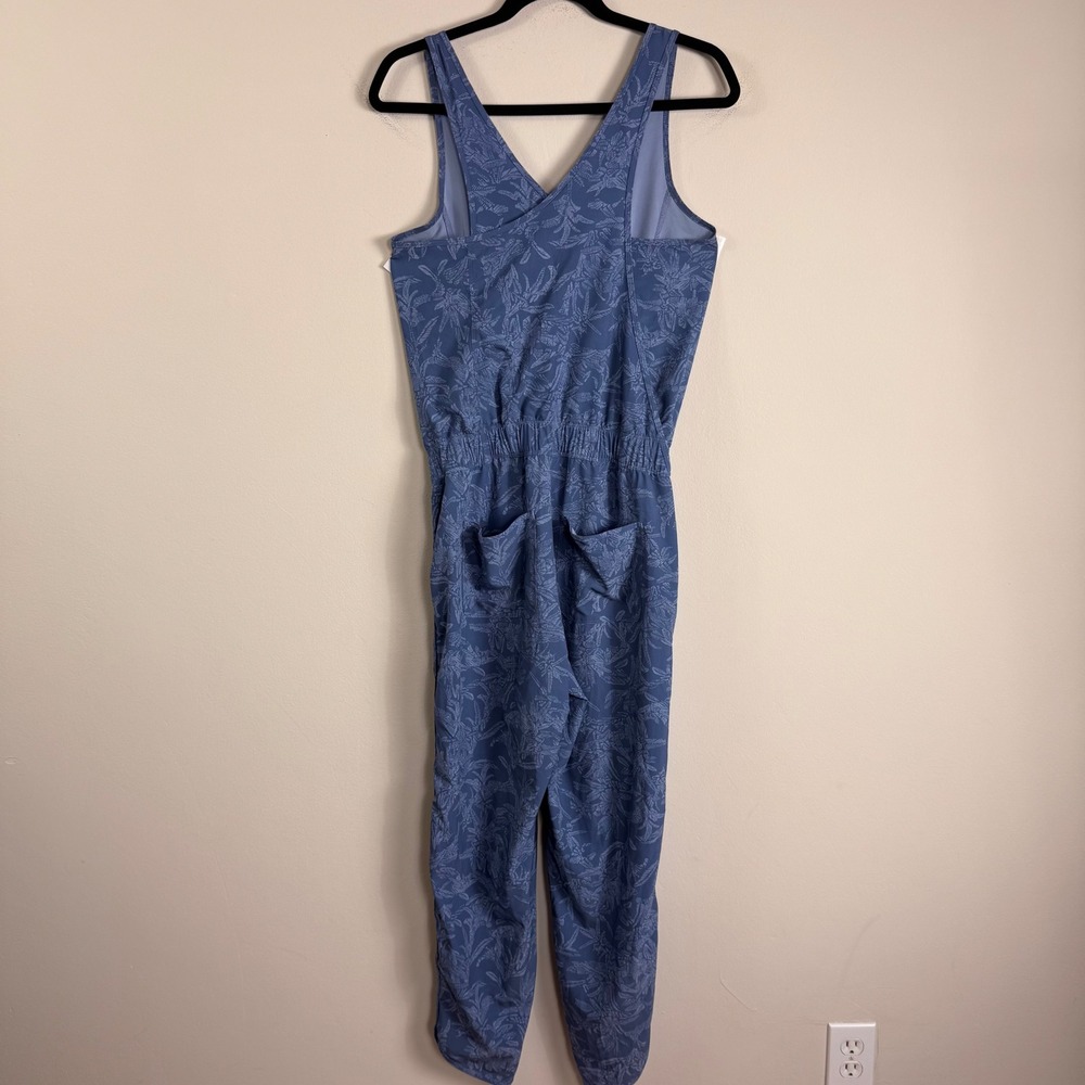Patagonia Fleetwith Romper Monkey Flower Current Blue 56995 Womens Small - Picture 3 of 9